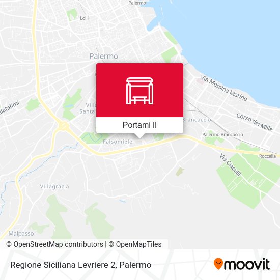 Mappa Regione Siciliana Levriere 2