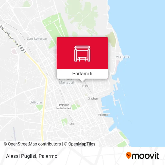 Mappa Alessi Puglisi