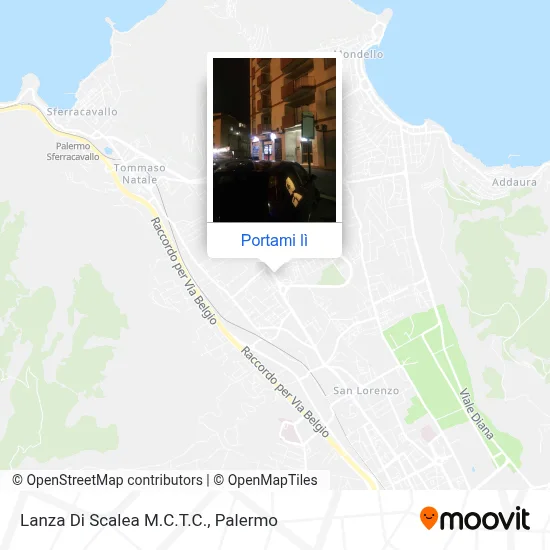 Mappa Lanza Di Scalea M.C.T.C.