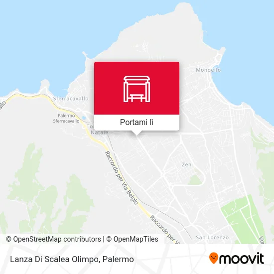 Mappa Lanza Di Scalea Olimpo