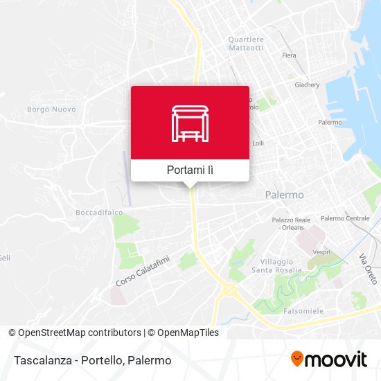 Mappa Tascalanza - Portello