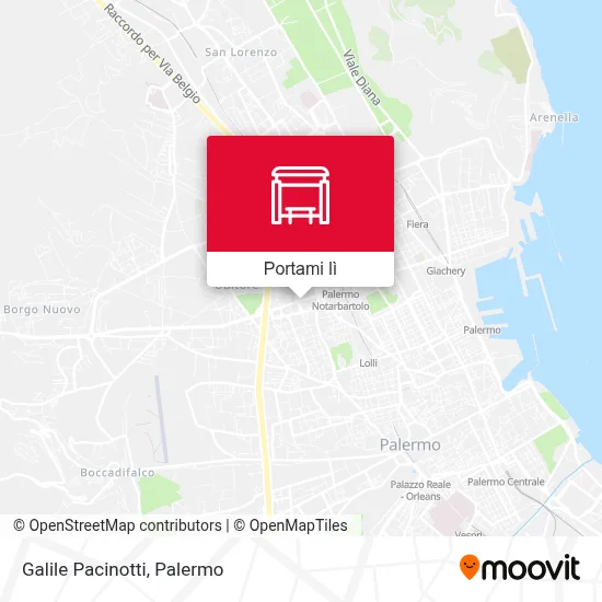 Mappa Galile Pacinotti