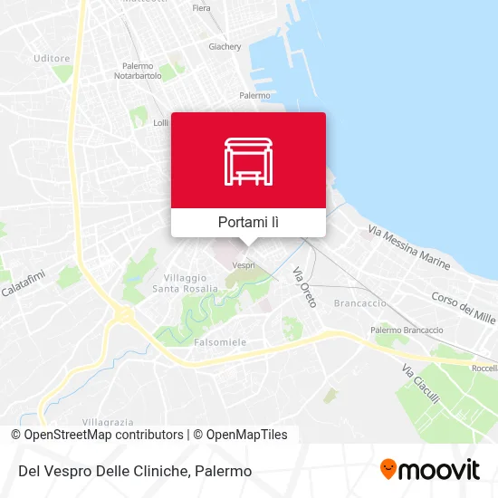 Mappa Del Vespro Delle Cliniche