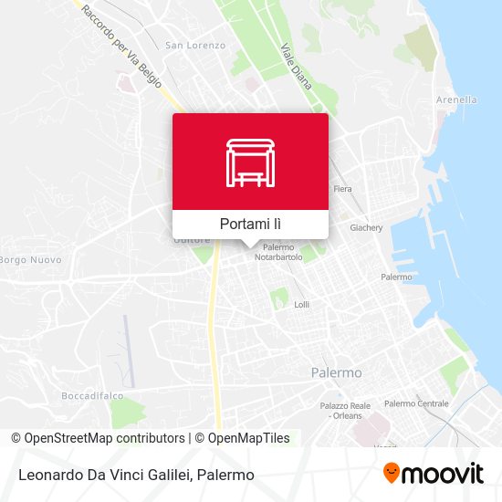 Mappa Leonardo Da Vinci Galilei