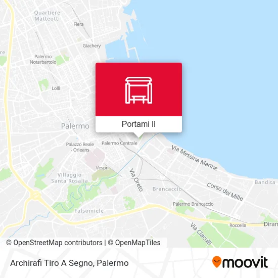 Mappa Archirafi Tiro A Segno