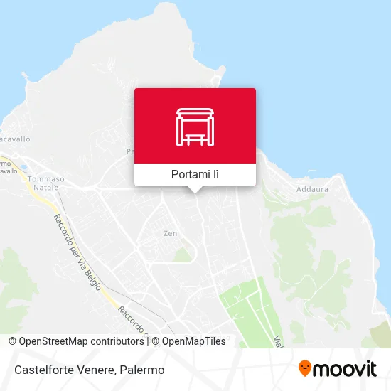 Mappa Castelforte Venere