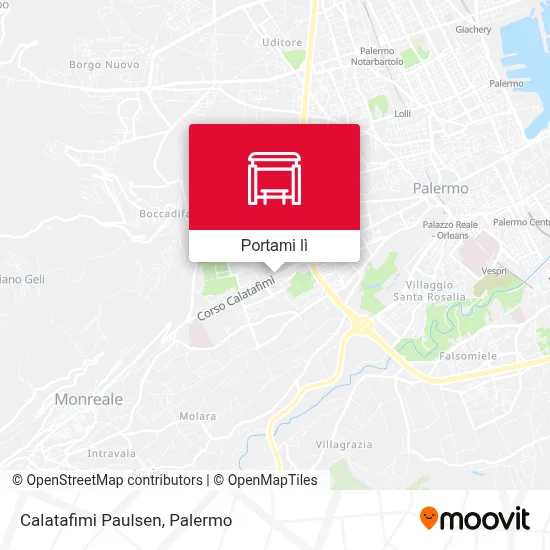 Mappa Calatafimi Paulsen
