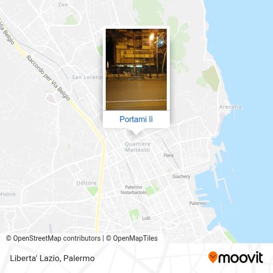 Mappa Liberta' Lazio