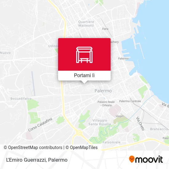 Mappa L'Emiro Guerrazzi