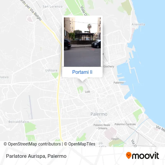 Mappa Parlatore Aurispa