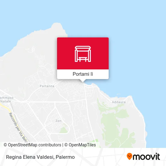 Mappa Regina Elena Valdesi