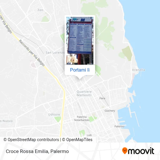 Mappa Croce Rossa Emilia