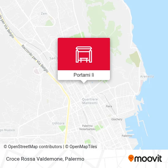 Mappa Croce Rossa Valdemone