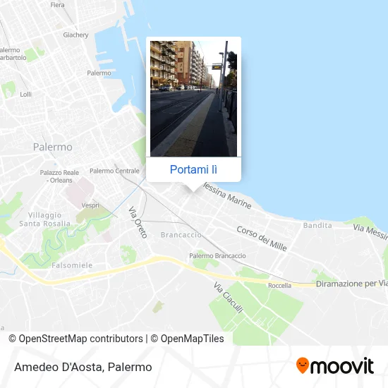 Mappa Amedeo D'Aosta