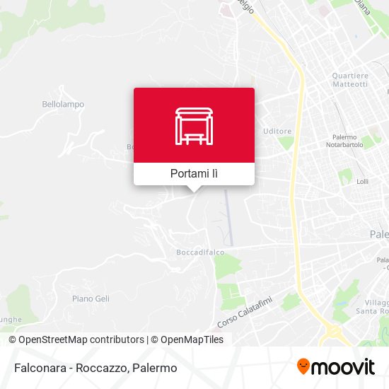Mappa Falconara - Roccazzo