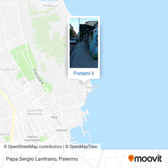 Mappa Papa Sergio Lavitrano