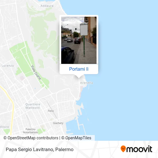 Mappa Papa Sergio Lavitrano