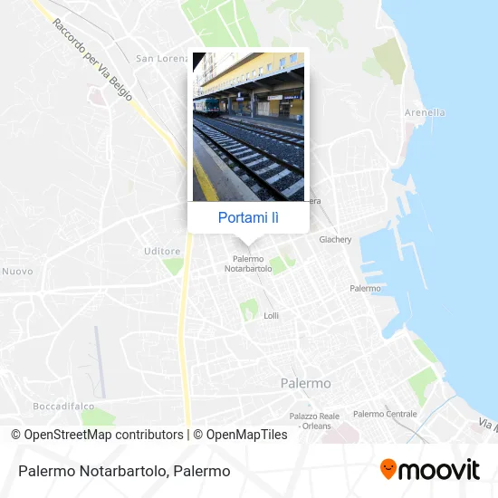 Mappa Palermo Notarbartolo