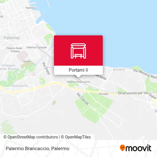 Mappa Palermo Brancaccio