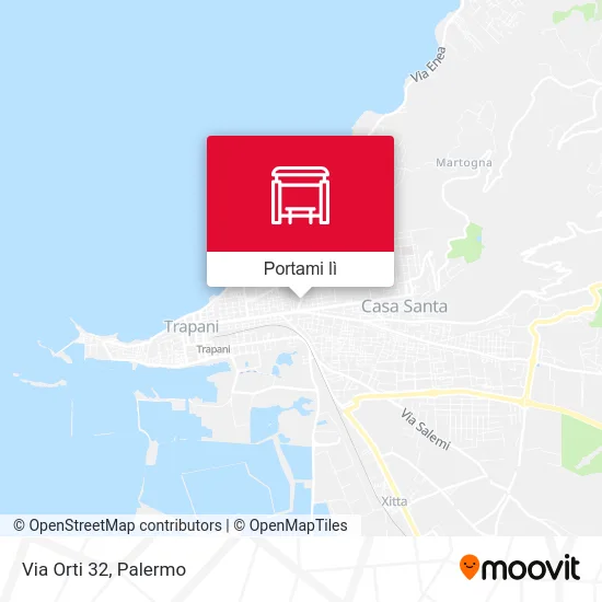 Mappa Via Orti 32