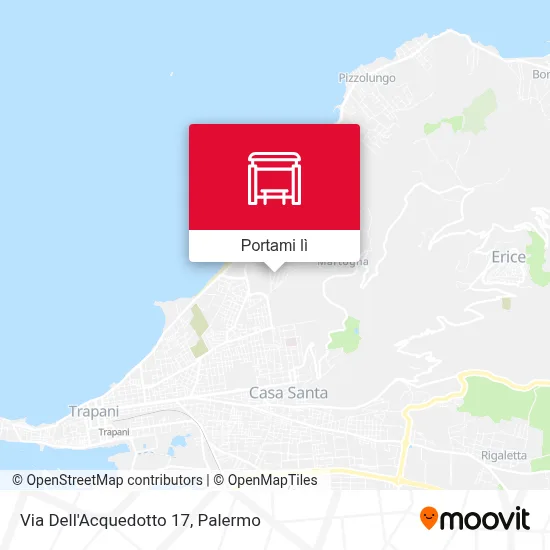 Mappa Via Dell'Acquedotto 17