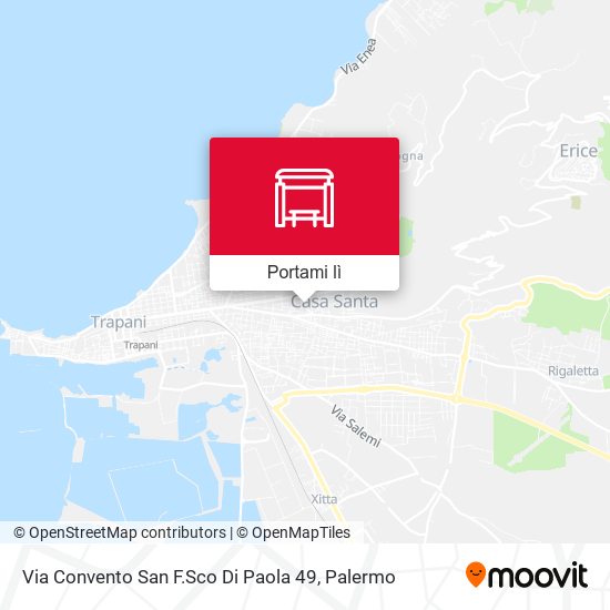 Mappa Via Convento San F.Sco Di Paola 49