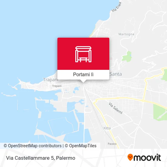 Mappa Via Castellammare 5
