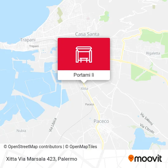 Mappa Xitta Via Marsala 423