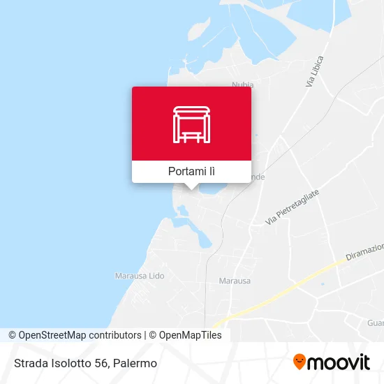 Mappa Strada Isolotto 56