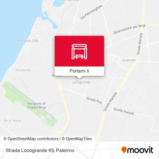 Mappa Strada Locogrande 95