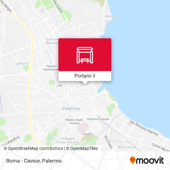 Mappa Roma - Cavour