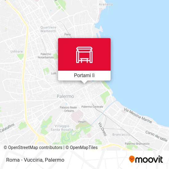 Mappa Roma - Vucciria