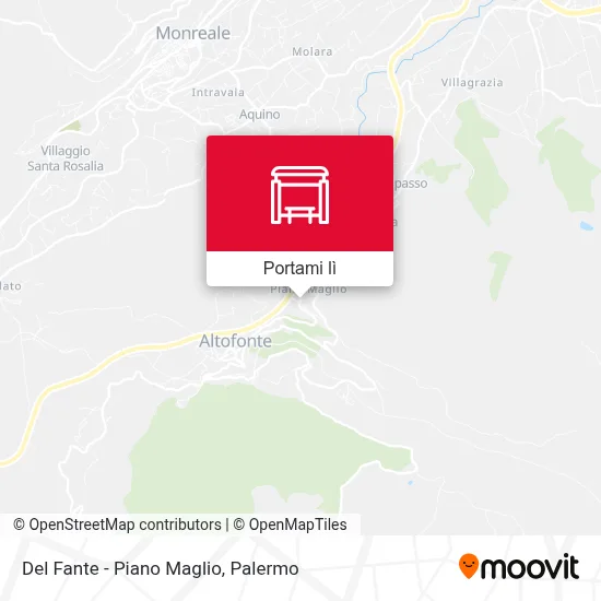Mappa Del Fante - Piano Maglio