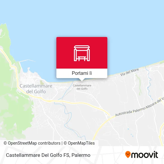 Mappa Castellammare Del Golfo FS