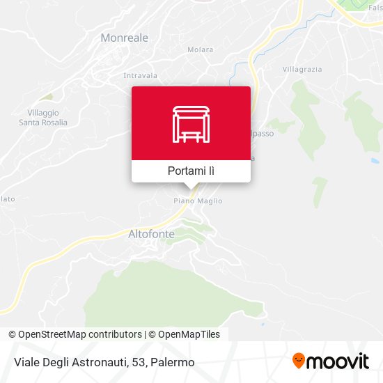 Mappa Viale Degli Astronauti, 53
