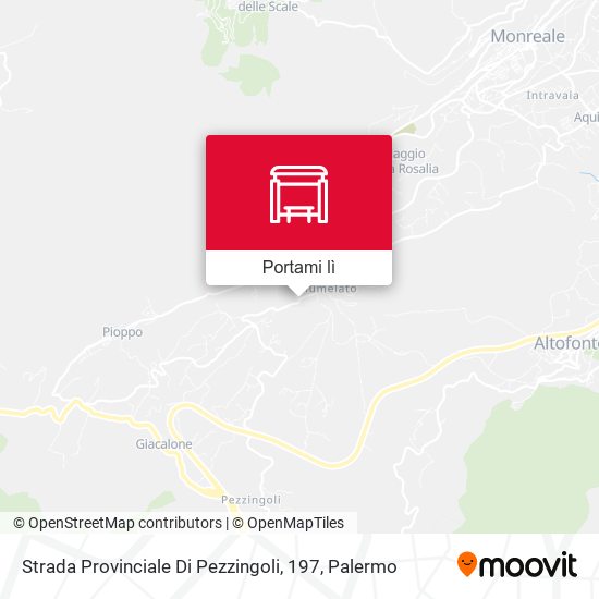 Mappa Strada Provinciale Di Pezzingoli, 197
