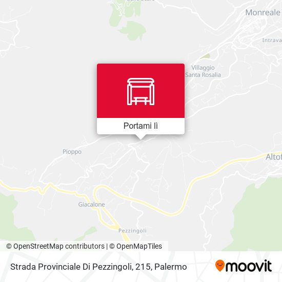 Mappa Strada Provinciale Di Pezzingoli, 215