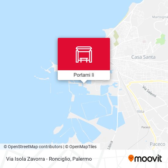 Mappa Via Isola Zavorra - Ronciglio