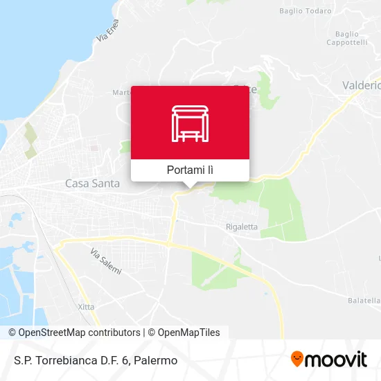 Mappa S.P. Torrebianca D.F. 6