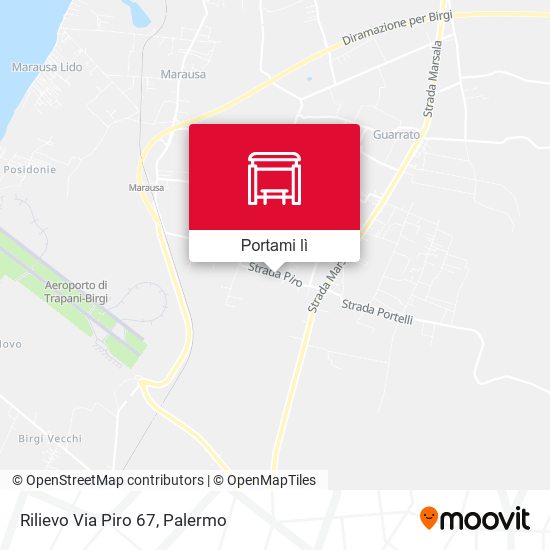 Mappa Rilievo Via Piro 67