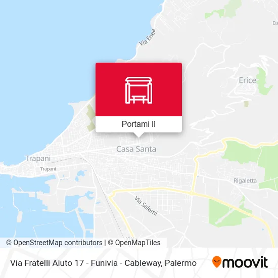 Mappa Via Fratelli Aiuto 17 - Funivia - Cableway