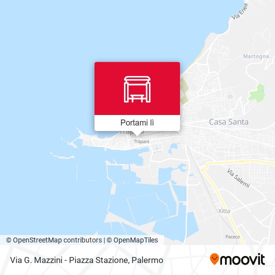 Mappa Via G. Mazzini - Piazza Stazione