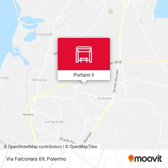Mappa Via Falconara 69