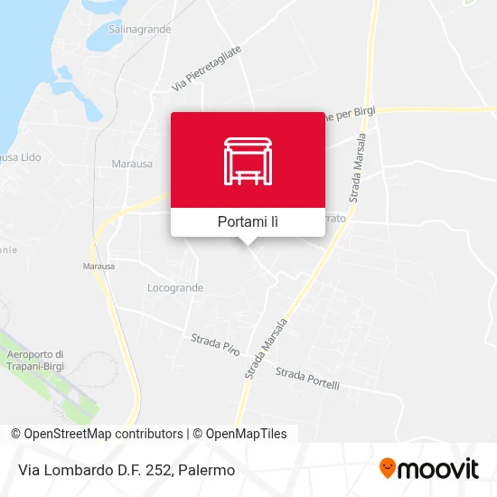 Mappa Via Lombardo D.F. 252