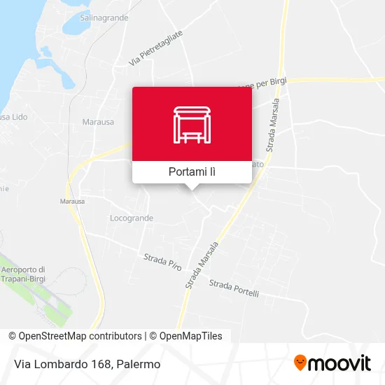 Mappa Via Lombardo 168