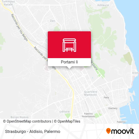 Mappa Strasburgo - Aldisio