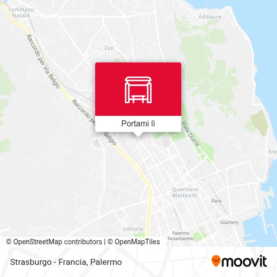 Mappa Strasburgo - Francia