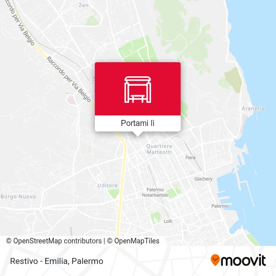 Mappa Restivo - Emilia