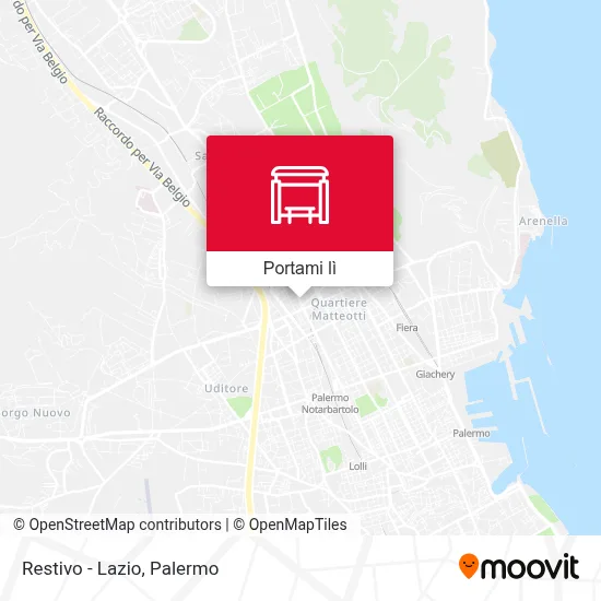 Mappa Restivo - Lazio