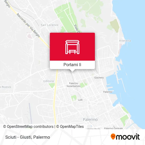 Mappa Sciuti - Giusti